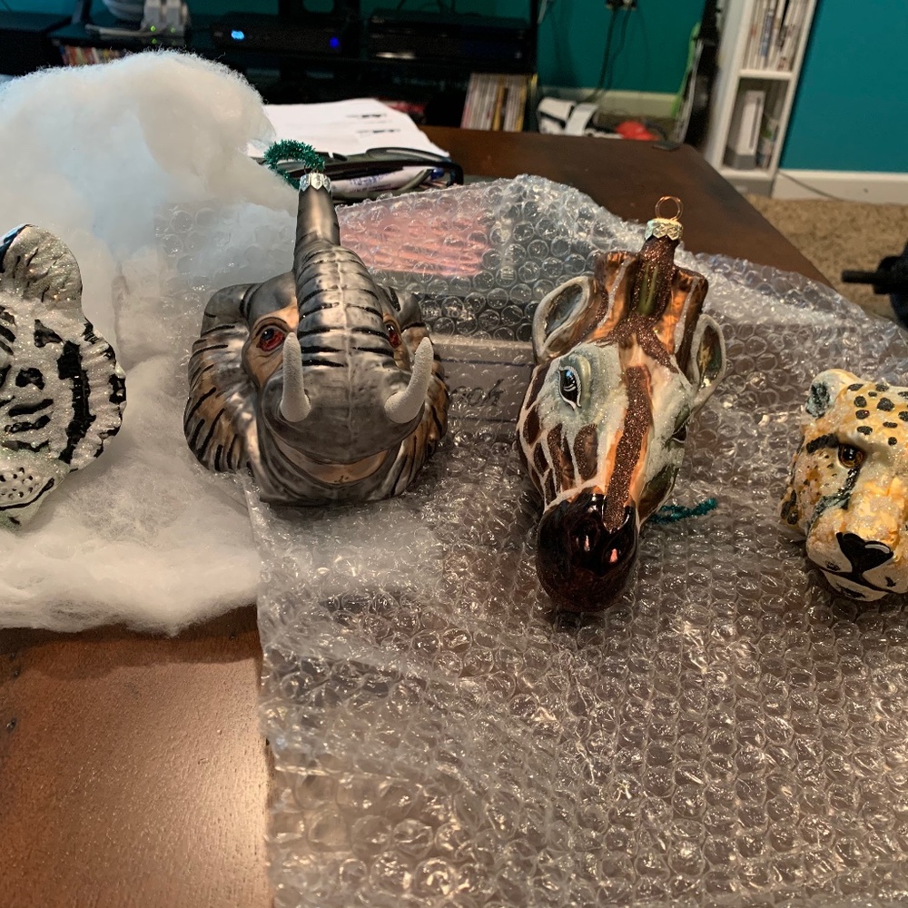 Slavic Treasures Glass Blown Ornaments